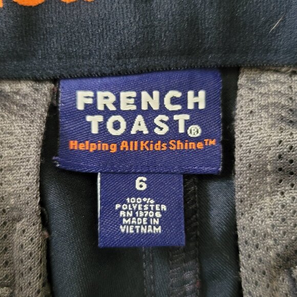 French Toast Navy uniform Shorts Size 6 with adjustable waist - Picture 3 of 7